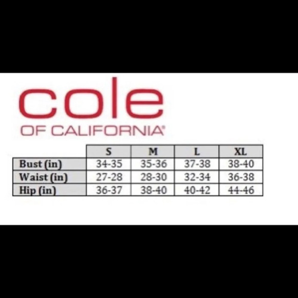 Cole of California Blue Halter Tankini  Swim Top - Picture 12 of 13